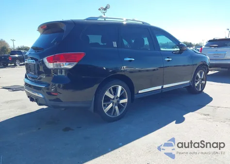 2015 Nissan Pathfinder Platinum z USA, uszkodzony, nr VIN 5N1AR2MN9FC628783